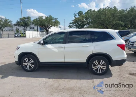 2018 Honda Pilot Ex-L from USA, damaged, VIN 5FNYF6H55JB019084